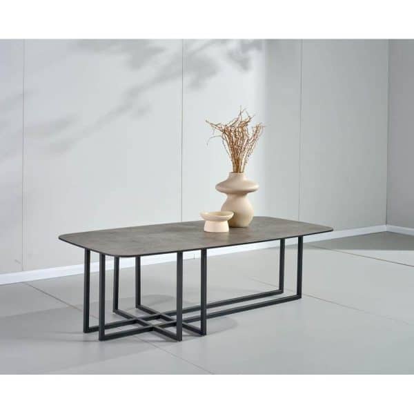 שולחן סלון דמוי בטון דגם אסטרל