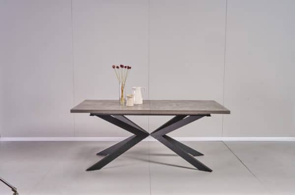 שולחן אוכל דמוי בטון דגם ספיידר - 10 סועדים