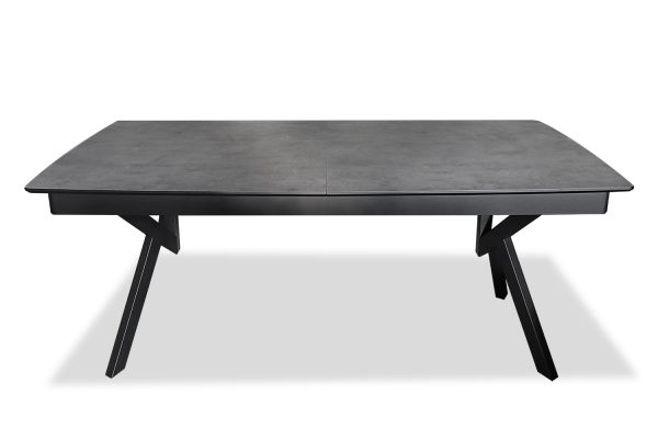 שולחן אוכל מלבני דמוי בטון דגם אייקון - 14 סועדים