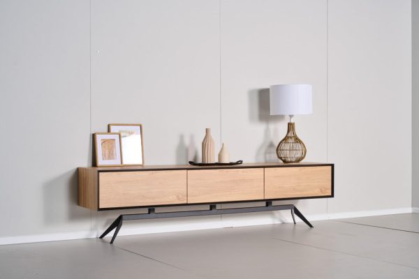 מזנון דמוי עץ טבעי דגם אסטרו