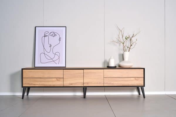 מזנון דמוי אלון טבעי דגם לקסוס