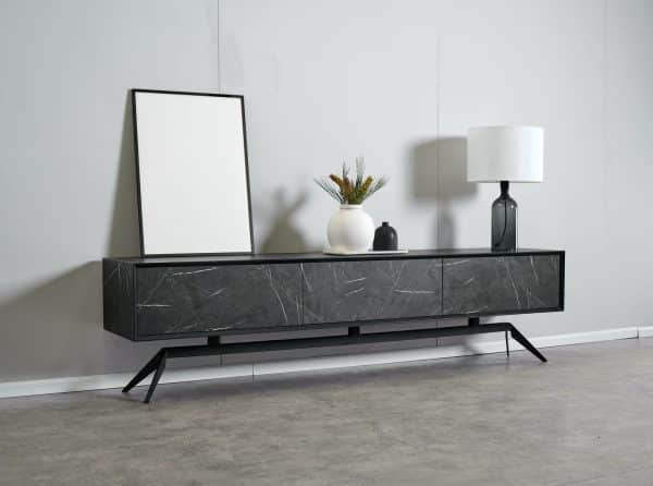 מזנון דמוי שיש שחור דגם אסטרו