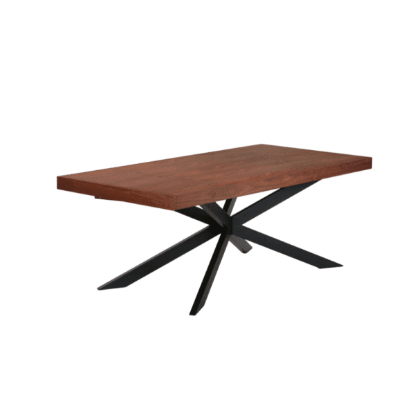 שולחן אוכל נפתח דגם אסטריד אגוז אמריקאי